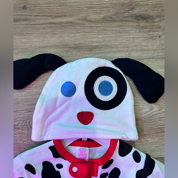 Dalmatian Print Sleep Sack and Hat, size 0-6 months - Picture 3 of 3